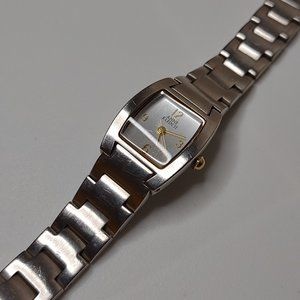 6 Inch Silver Tone Anne Klein II Watch